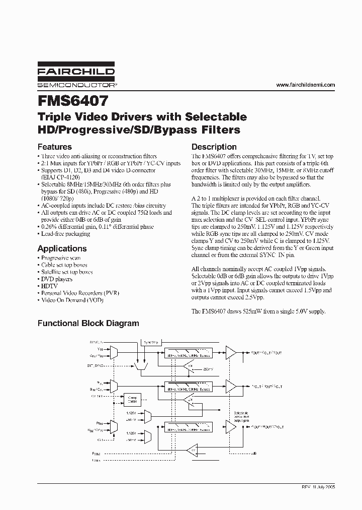 FMS6407MTF20_3408714.PDF Datasheet