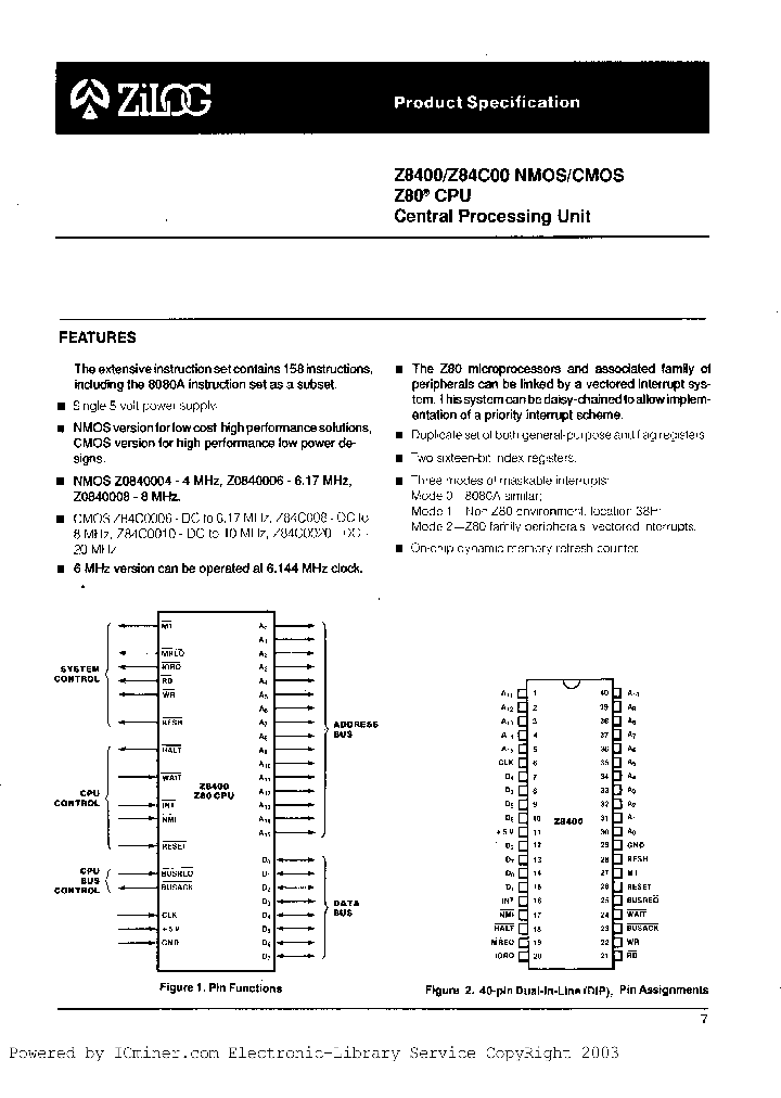 Z84C0008PEC_3411746.PDF Datasheet