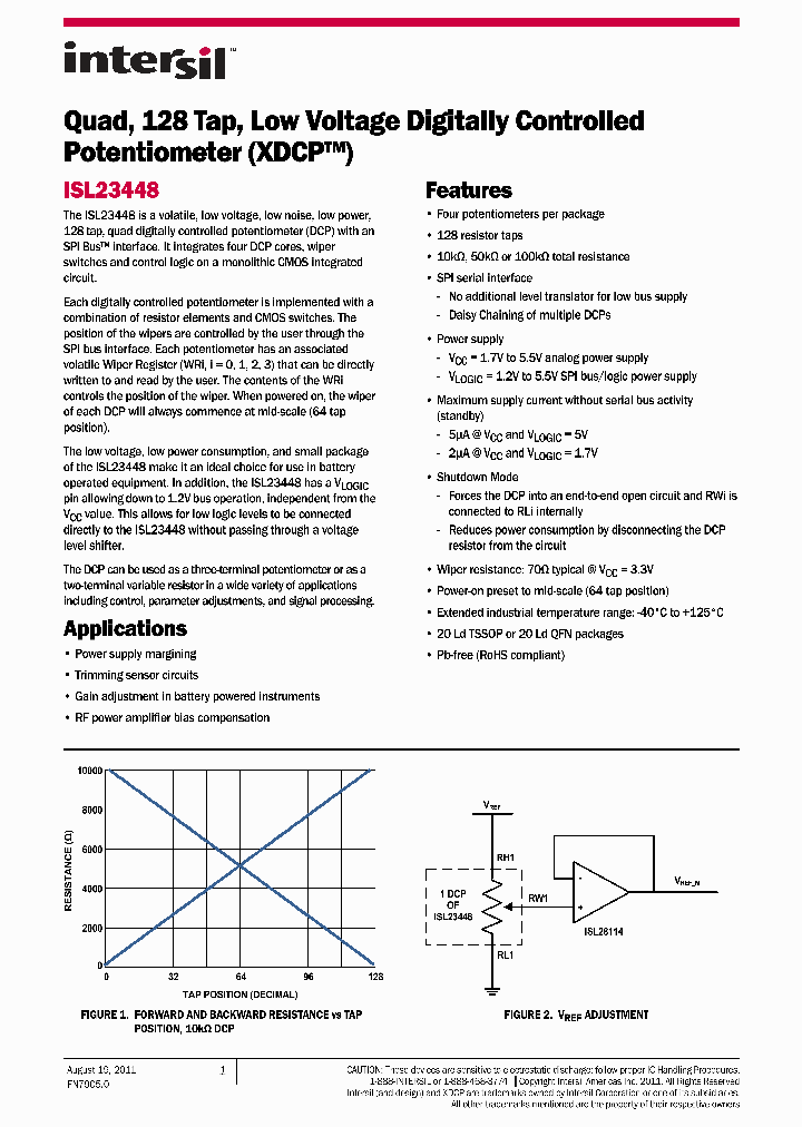 ISL23448UFRZ_3413588.PDF Datasheet
