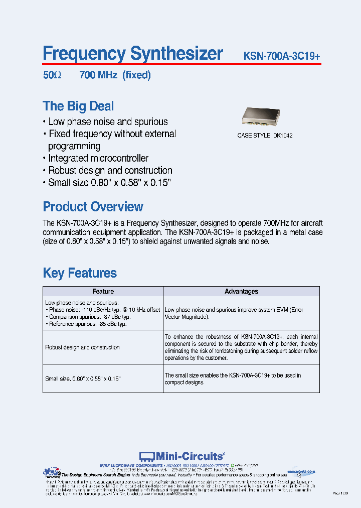 KSN-700A-3C19_3419428.PDF Datasheet
