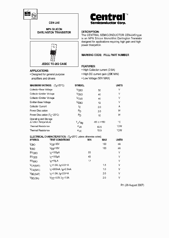 CEN-U4507_3420198.PDF Datasheet