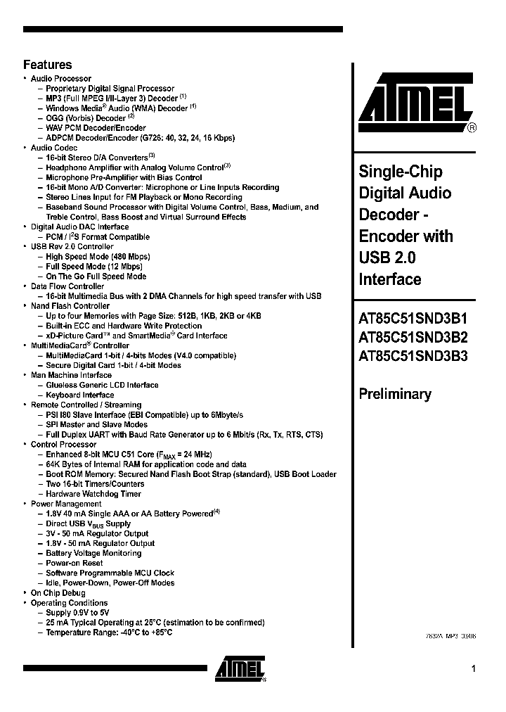 85C51SND3B2N-UL_3420315.PDF Datasheet