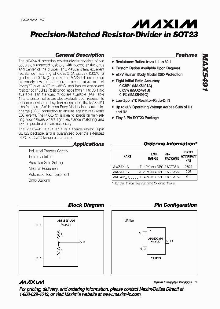 MAX5491_3426059.PDF Datasheet