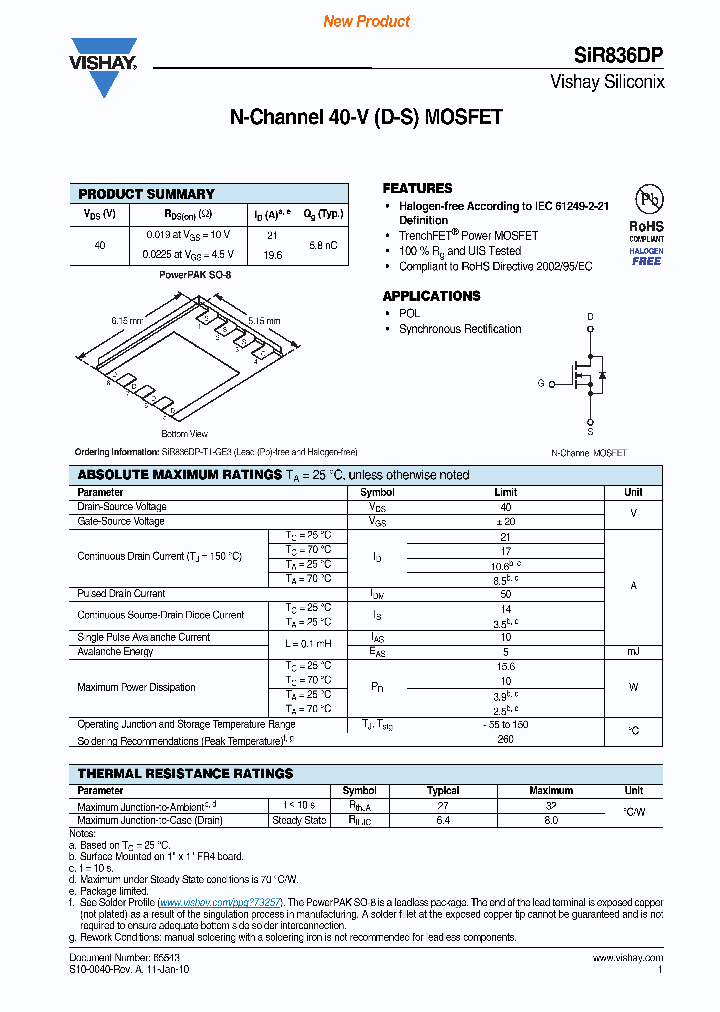 SIR836DP_3460447.PDF Datasheet