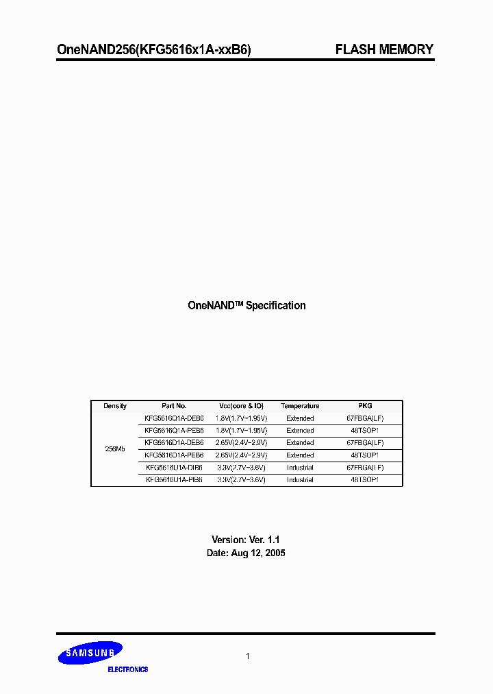 KFG5616Q1A-PEB6_3462338.PDF Datasheet