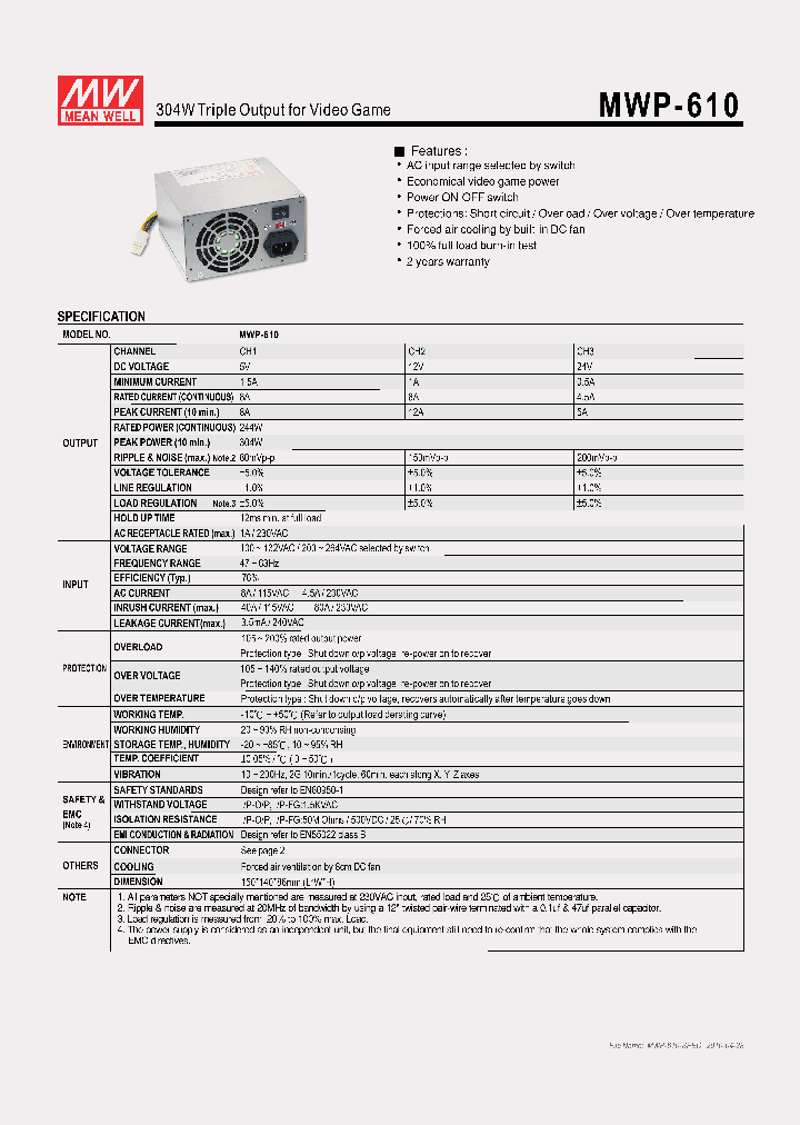 MWP-610_3466018.PDF Datasheet