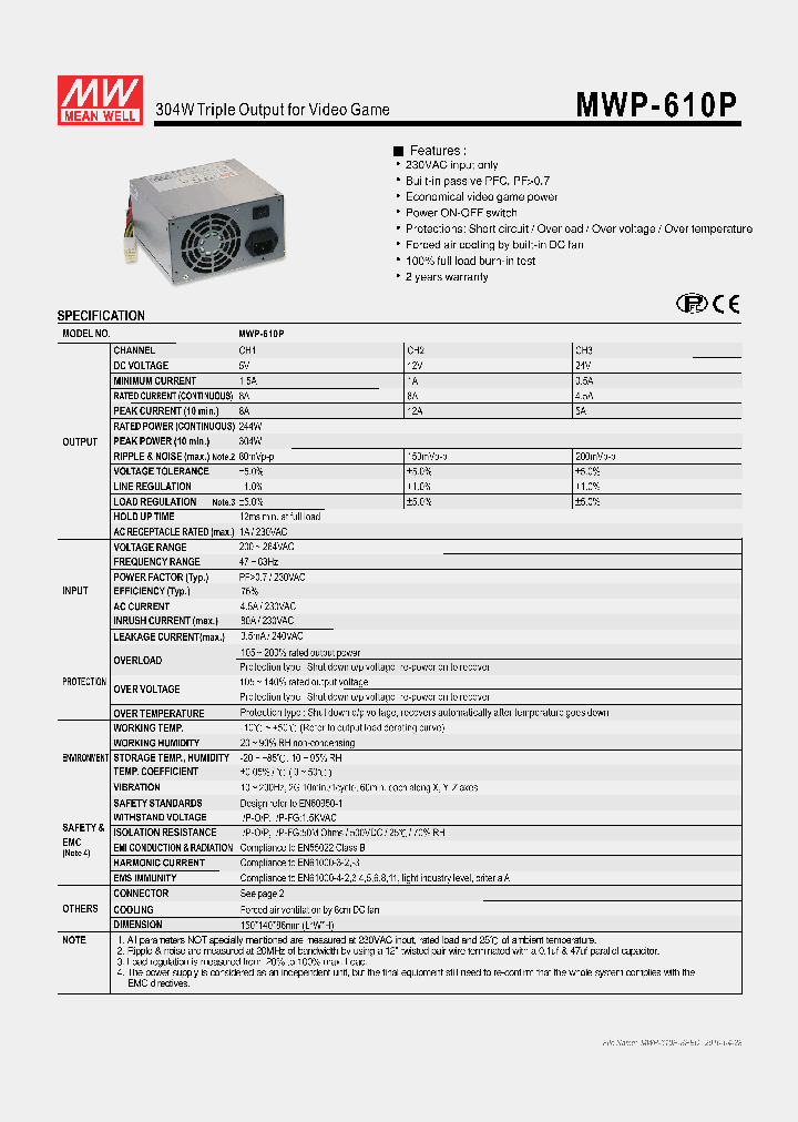 MWP-610P_3466019.PDF Datasheet