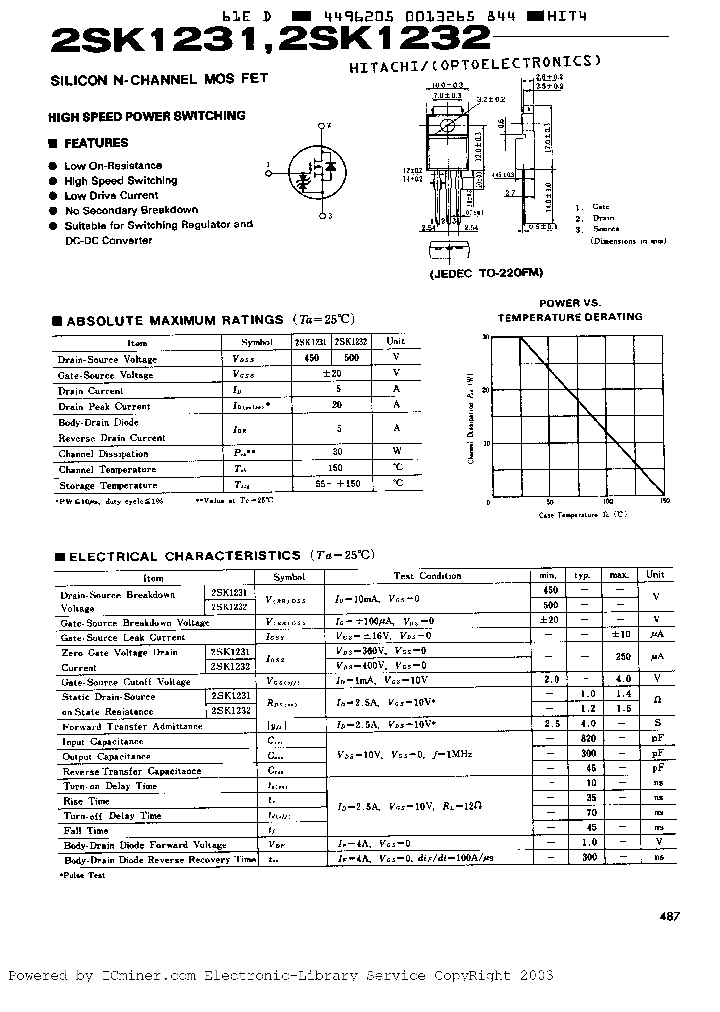 2SK1231_3468770.PDF Datasheet