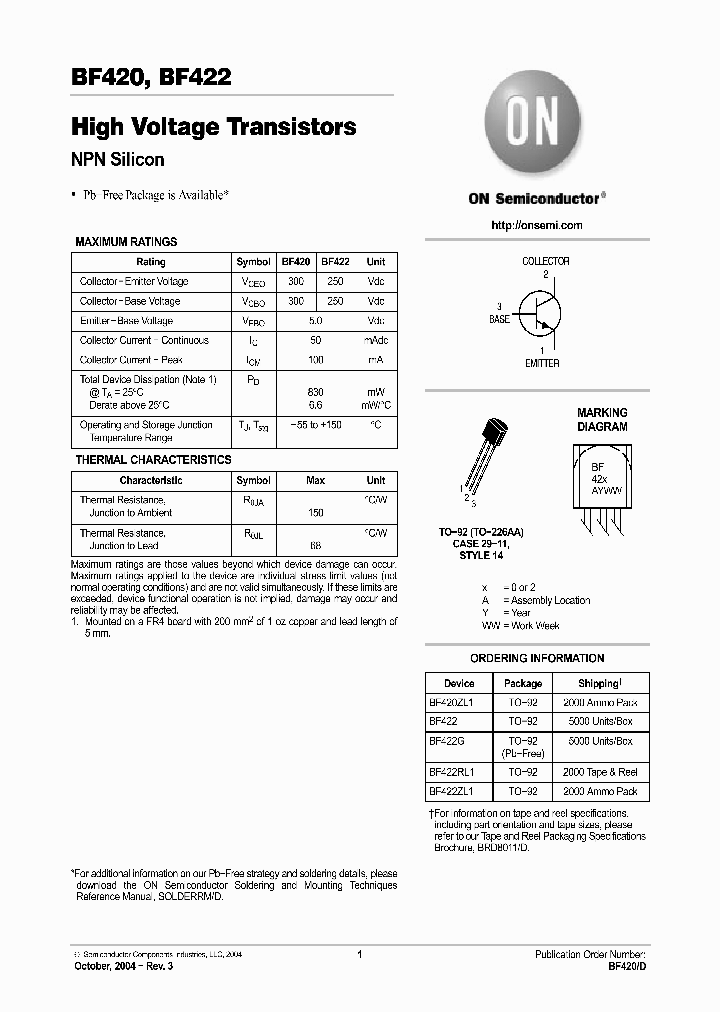 BF422RL1_3490801.PDF Datasheet