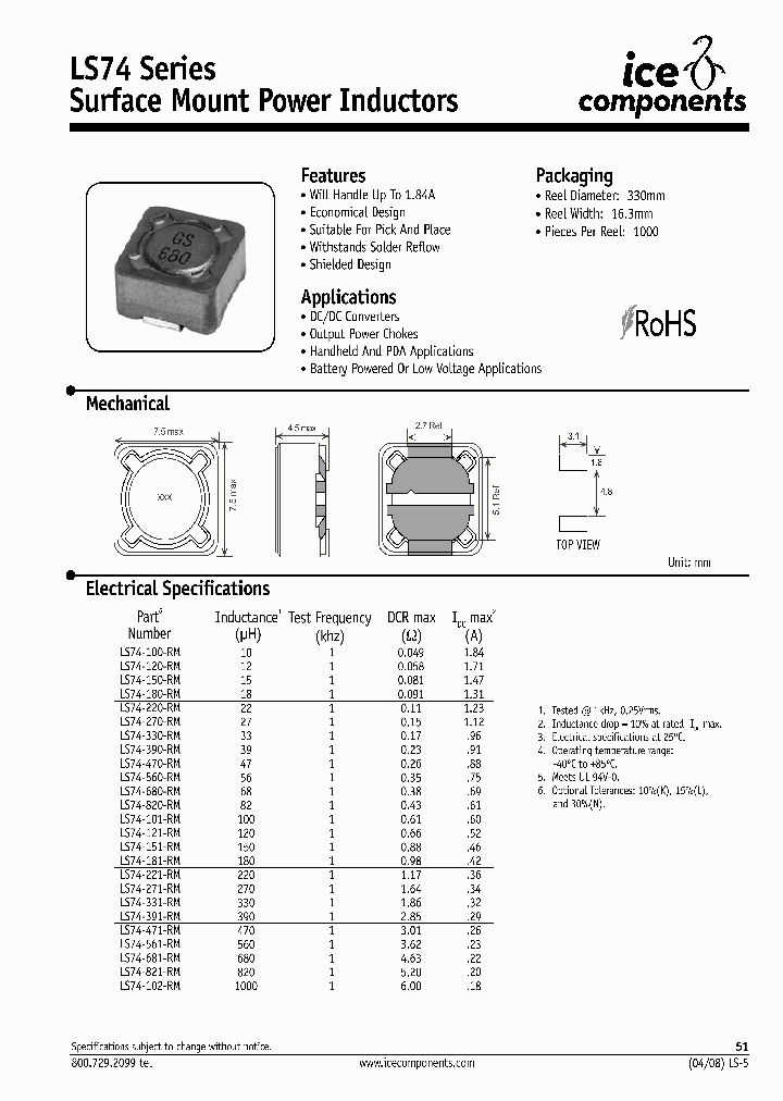 LS74-270-RM_3496193.PDF Datasheet