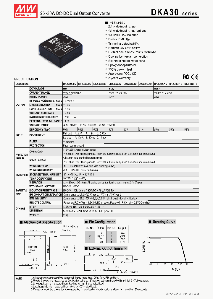 DKA30_3495370.PDF Datasheet