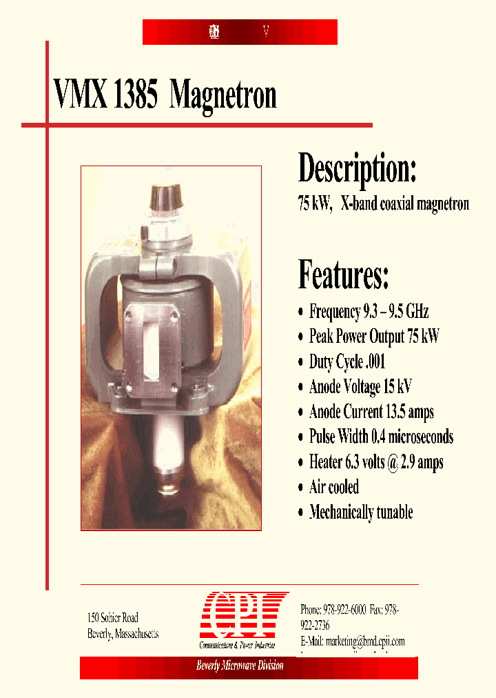 VMX1385_3500524.PDF Datasheet