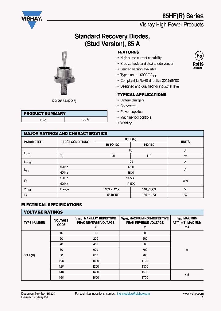 85HFR20M_3501326.PDF Datasheet