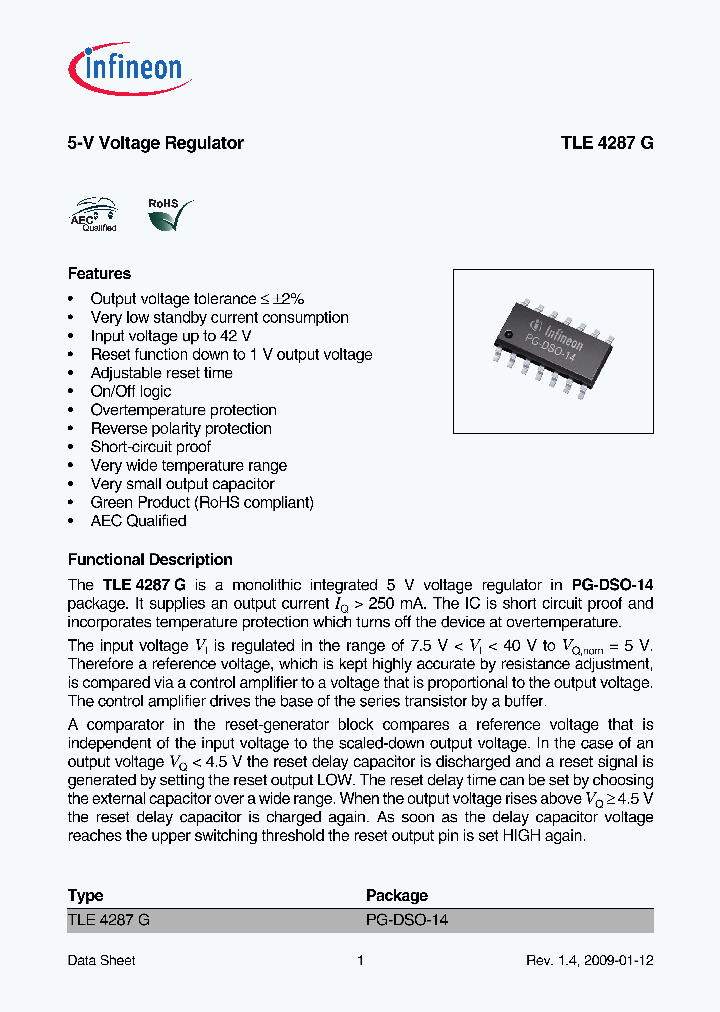 TLE4287G09_3501510.PDF Datasheet