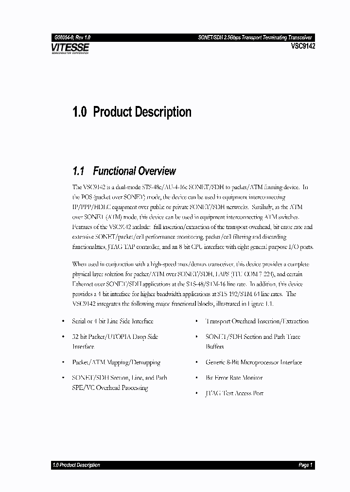 VSC9142_3502436.PDF Datasheet