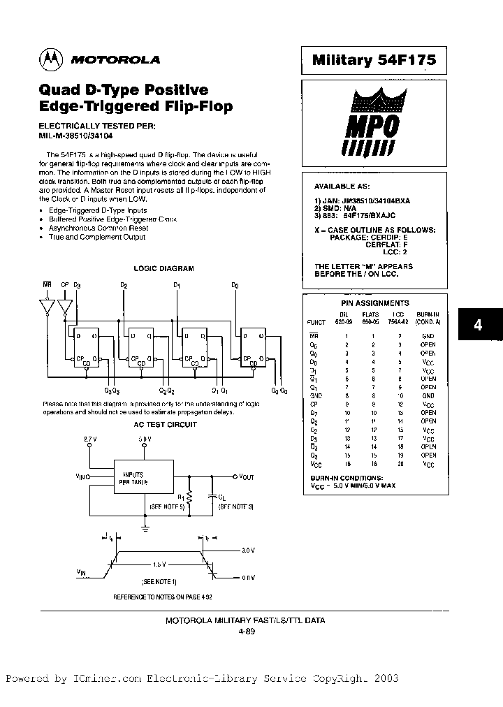 54F175B2AJC_3507044.PDF Datasheet