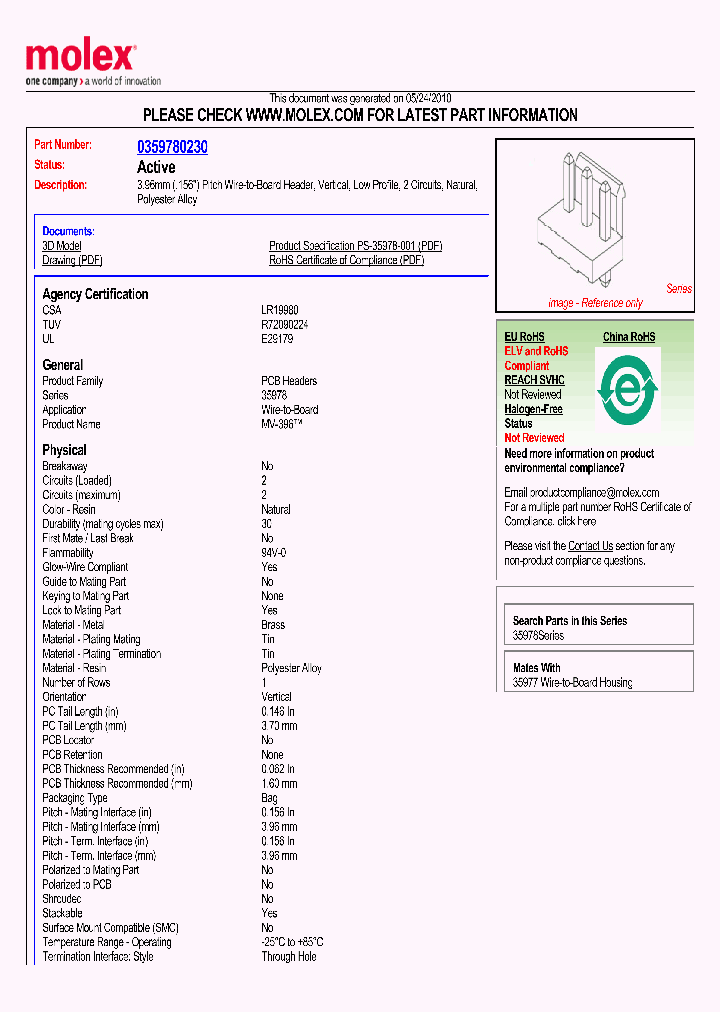 35978-0230_3522502.PDF Datasheet
