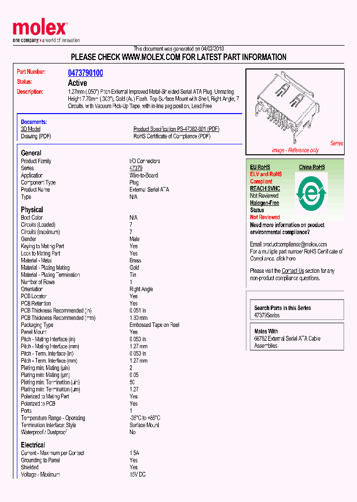 47379-0100_3526322.PDF Datasheet