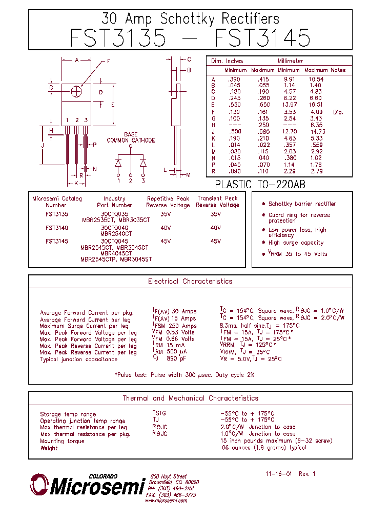 MBR3045ST_3528212.PDF Datasheet