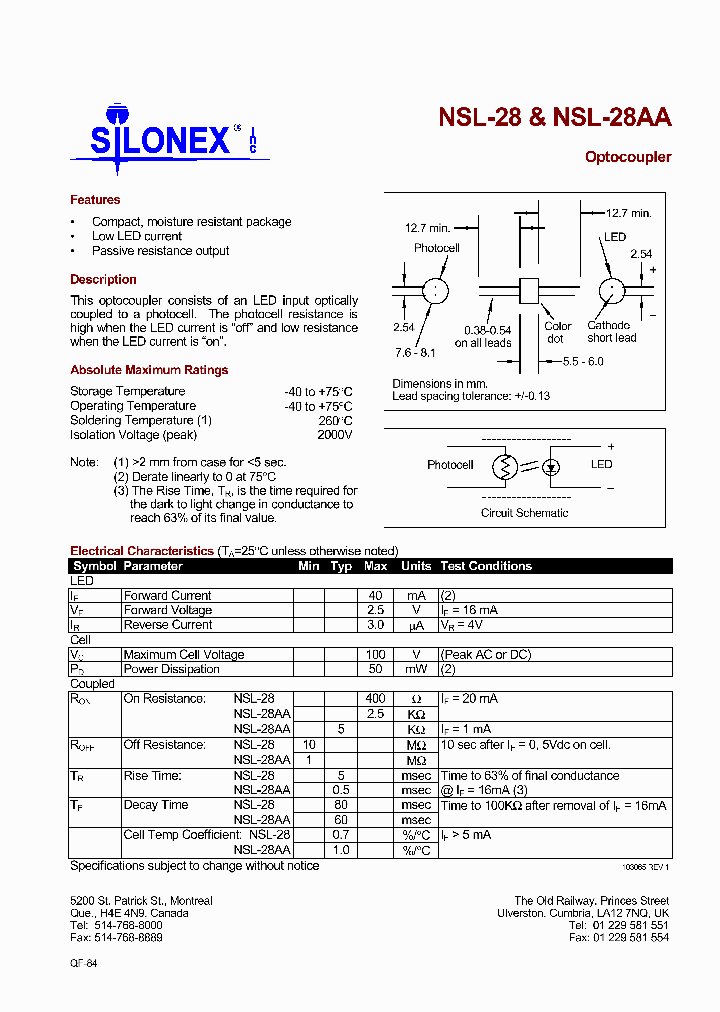 NSL-28_3537987.PDF Datasheet