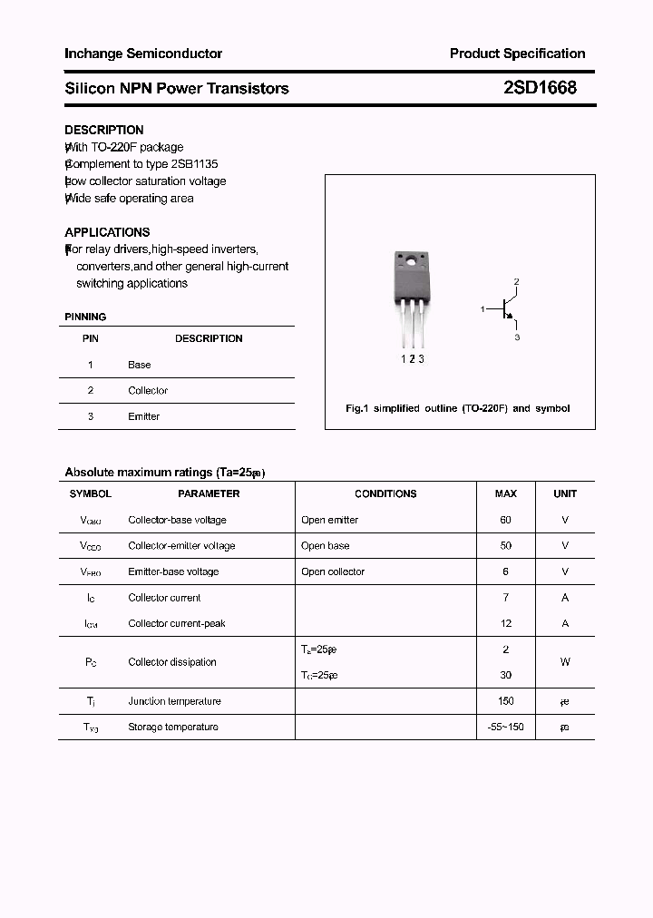 2SD1668_3538016.PDF Datasheet