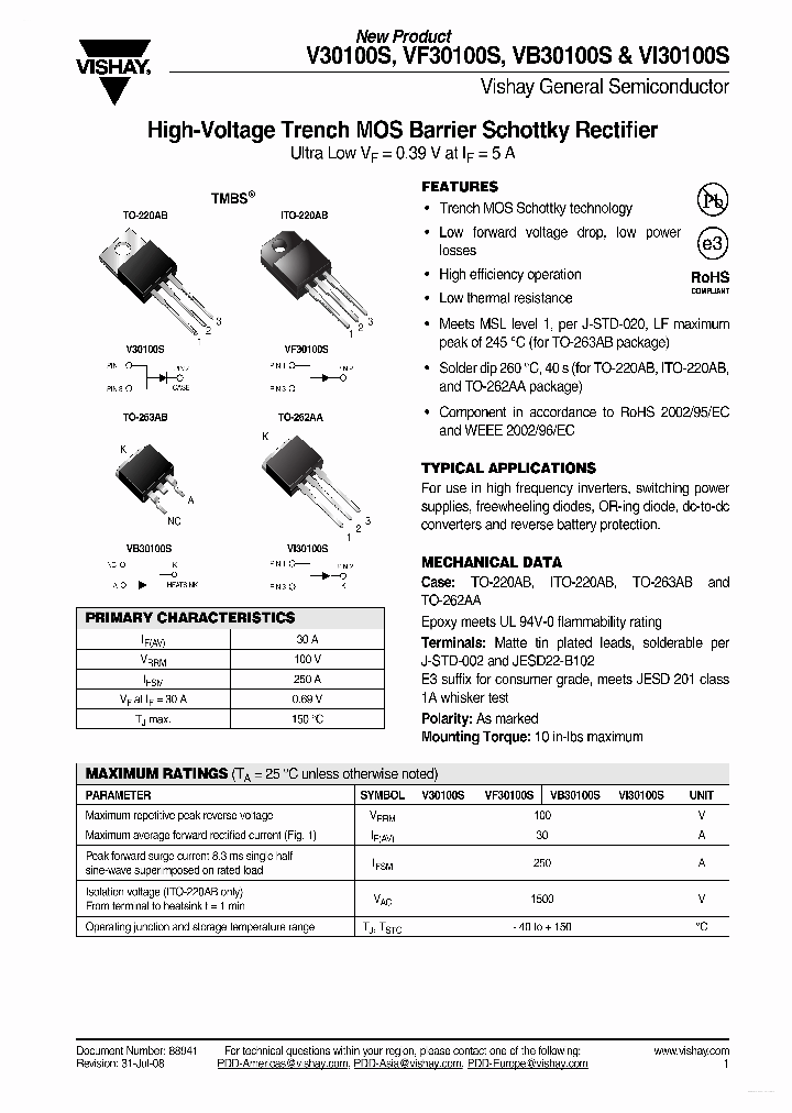 VB30100S_3554517.PDF Datasheet