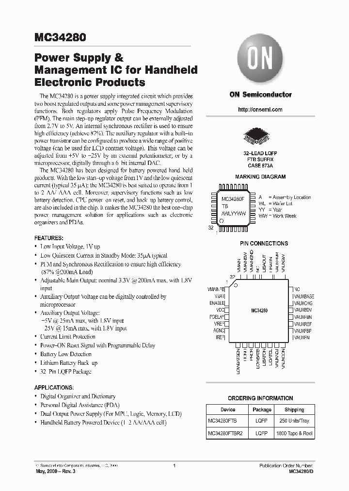 MC34280-D_3592085.PDF Datasheet