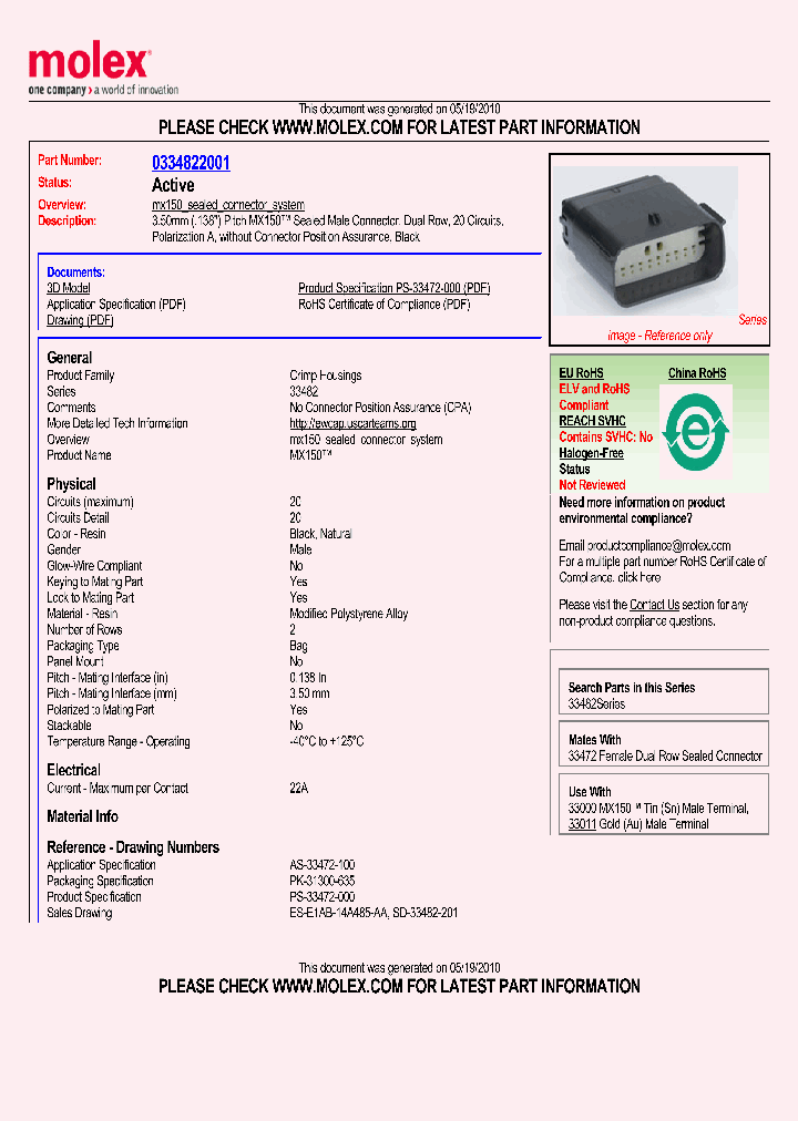 33482-2001_3597487.PDF Datasheet