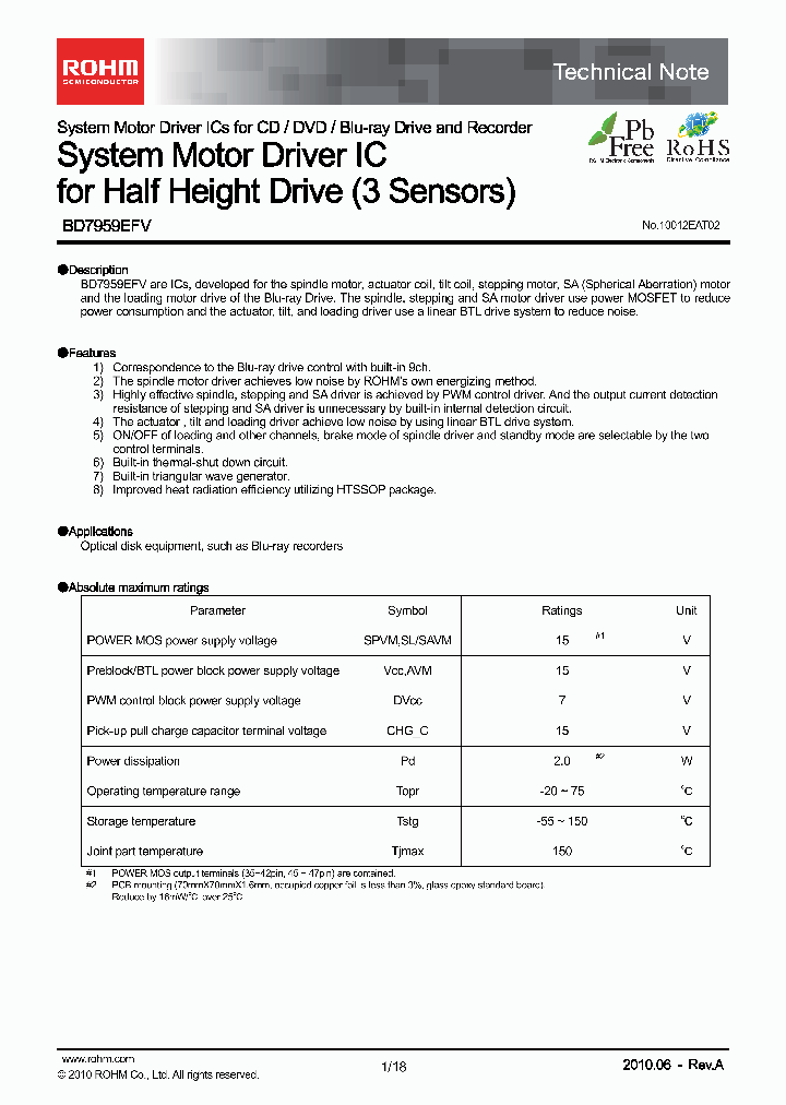 BD7959EFV_3599578.PDF Datasheet