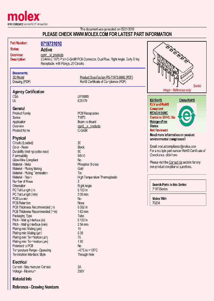 0719731010_3604738.PDF Datasheet