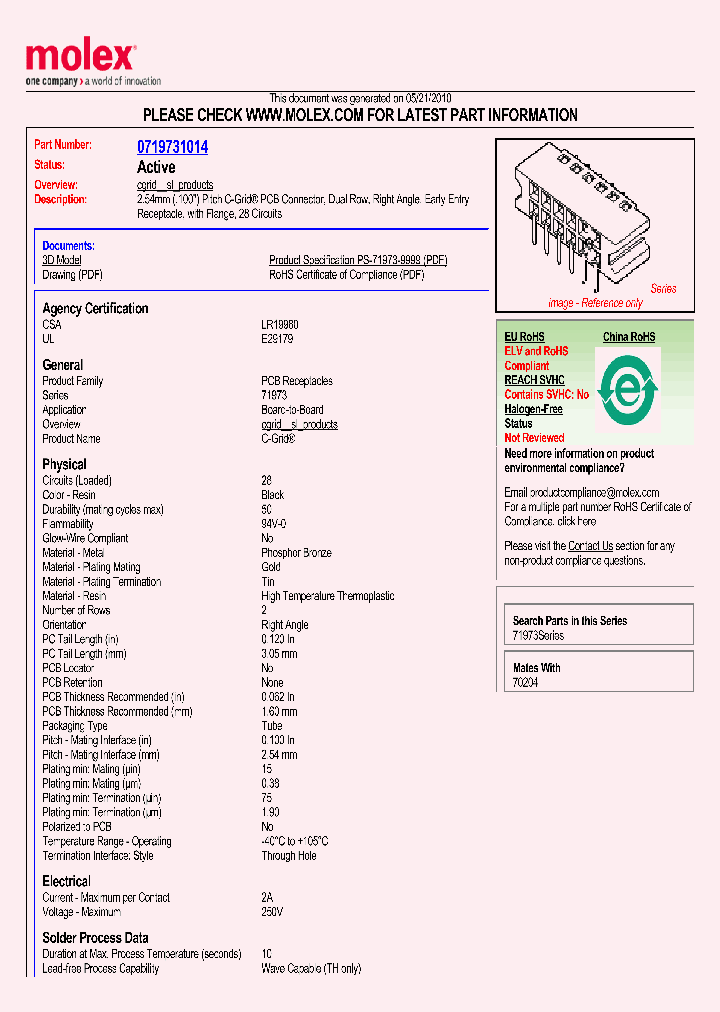 0719731014_3604742.PDF Datasheet