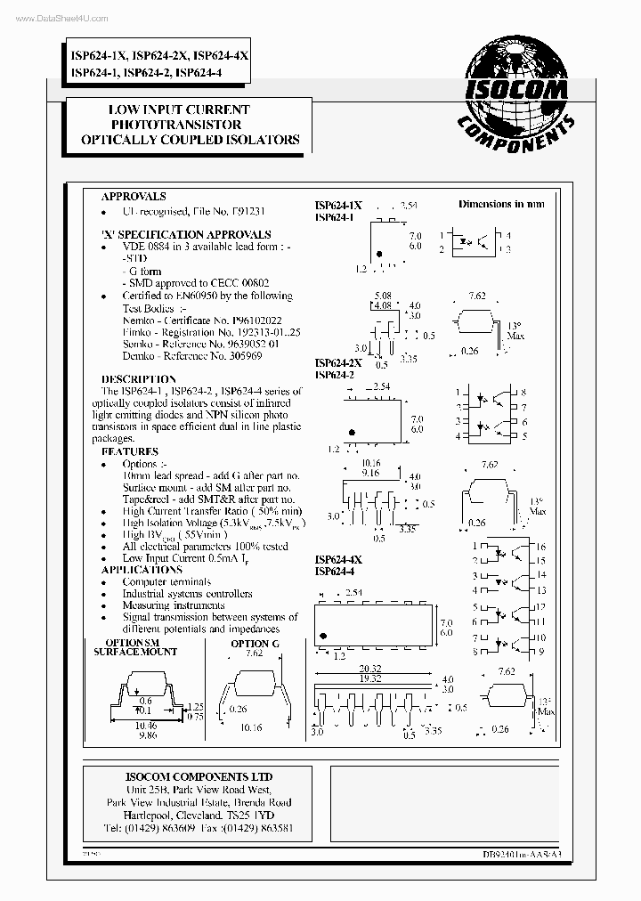 ISP624-1_3604934.PDF Datasheet