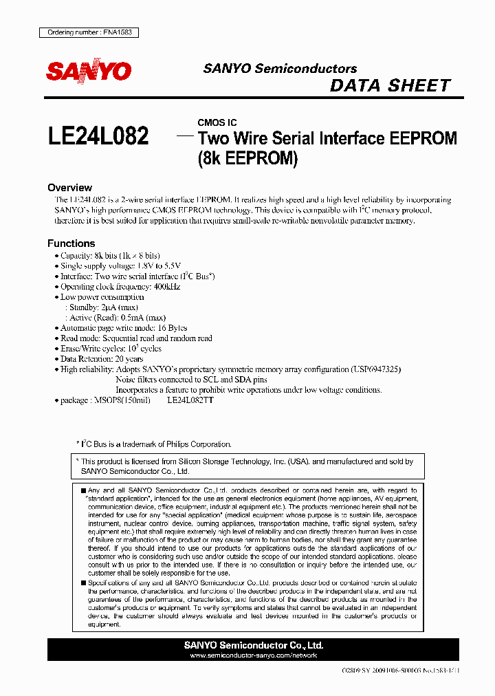 LE24L082_3635045.PDF Datasheet