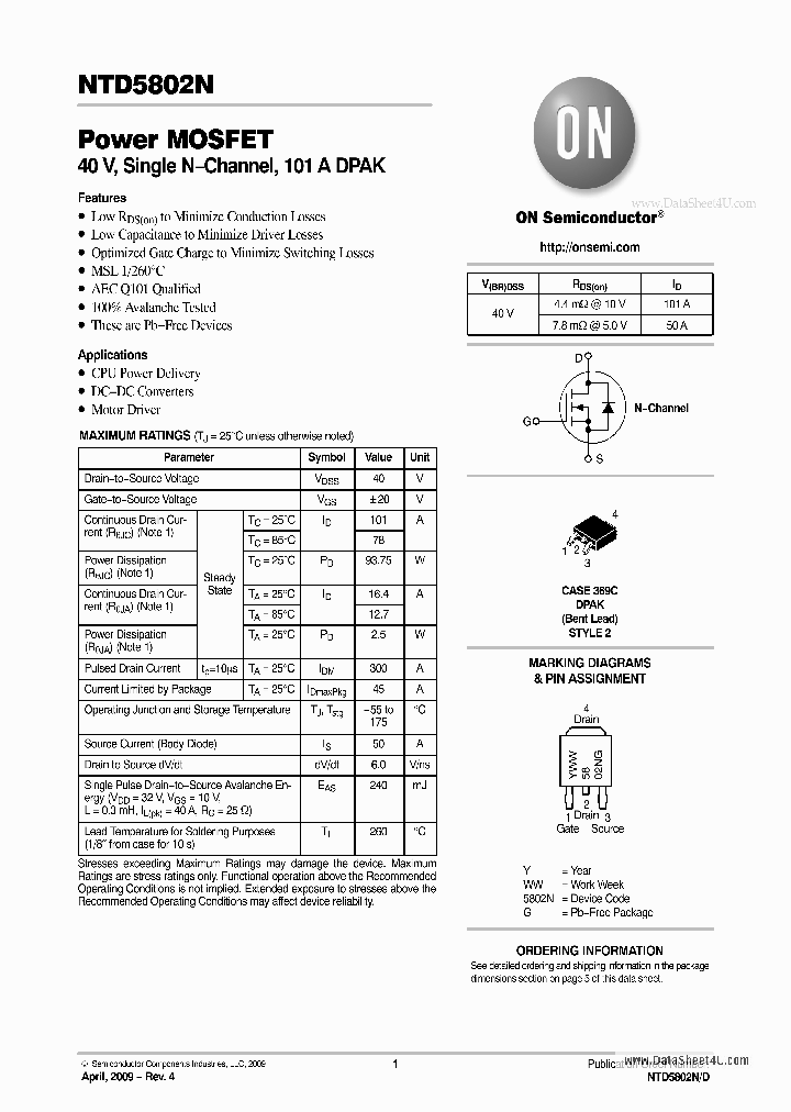 NTD5802N_3641940.PDF Datasheet