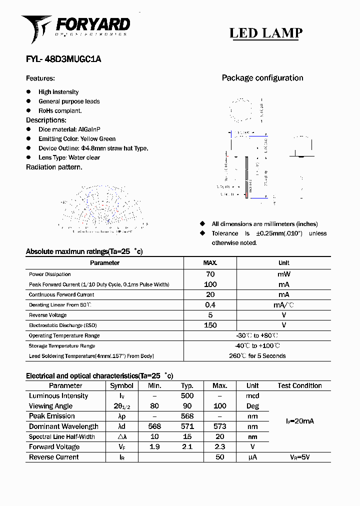 FYL-48D3MUGC1A_3648074.PDF Datasheet