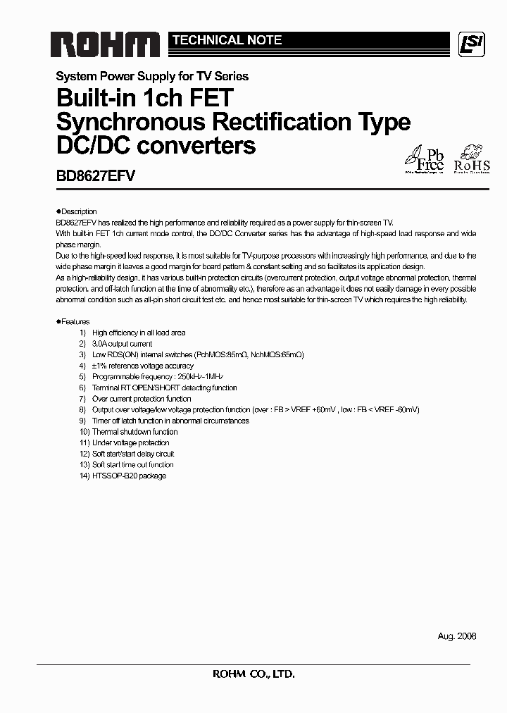 BD8627EFV_3658803.PDF Datasheet