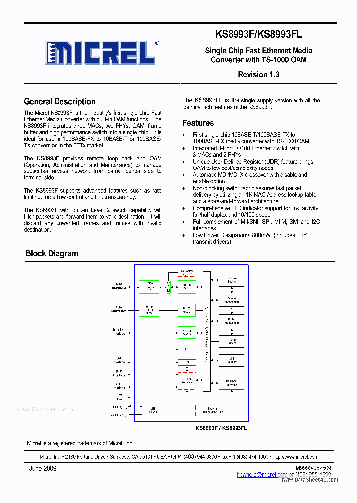 KSZ8993F_3658359.PDF Datasheet