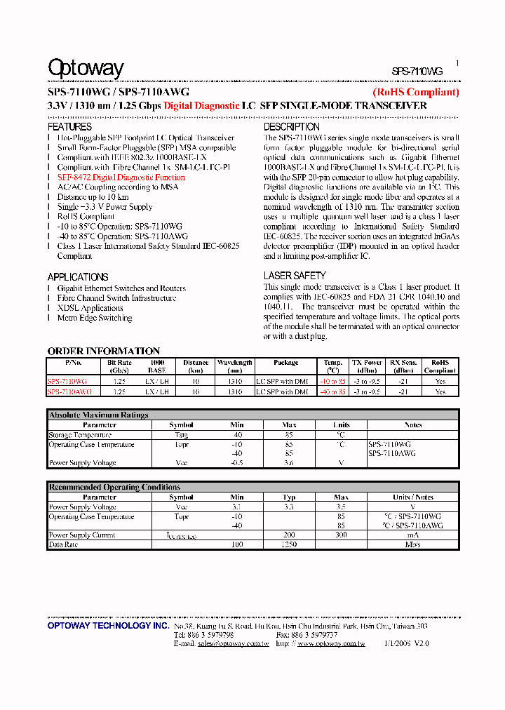 SPS-7110WG08_3659413.PDF Datasheet