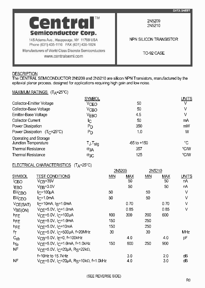2N5209_3660603.PDF Datasheet