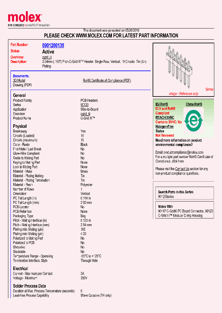 0901200139_3660559.PDF Datasheet