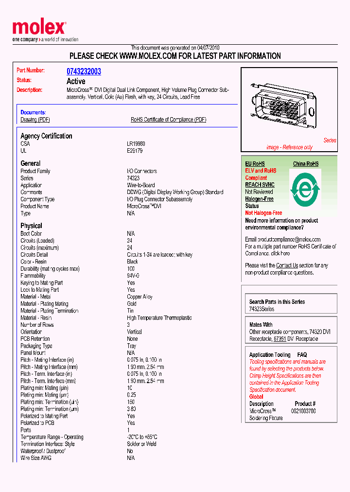 74323-2003_3663482.PDF Datasheet