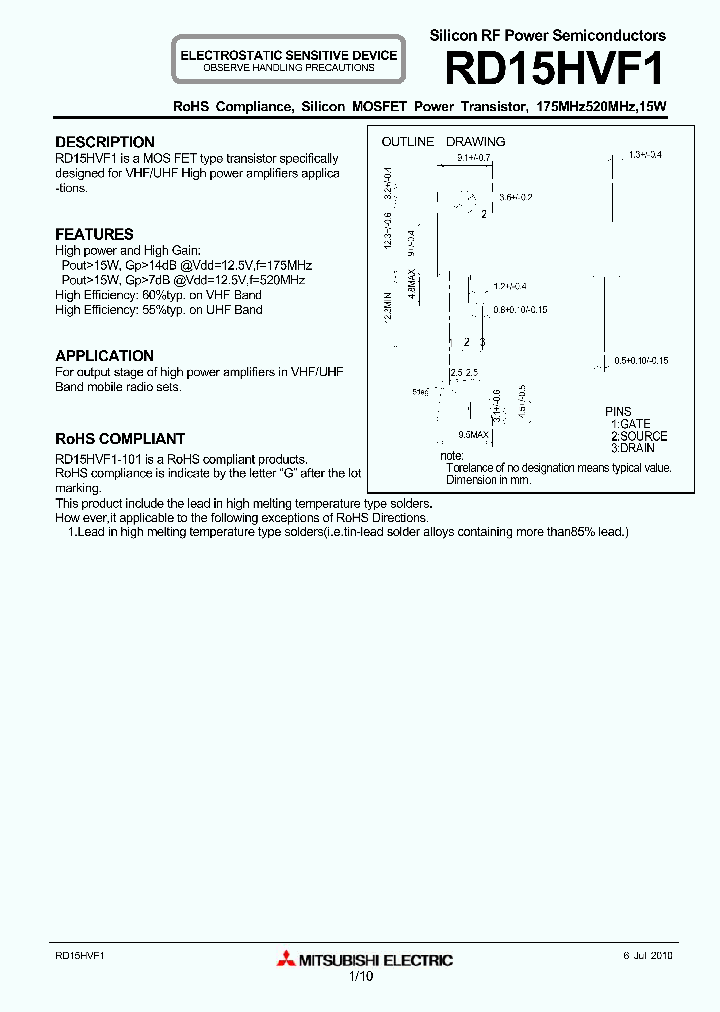 RD15HVF110_3670002.PDF Datasheet