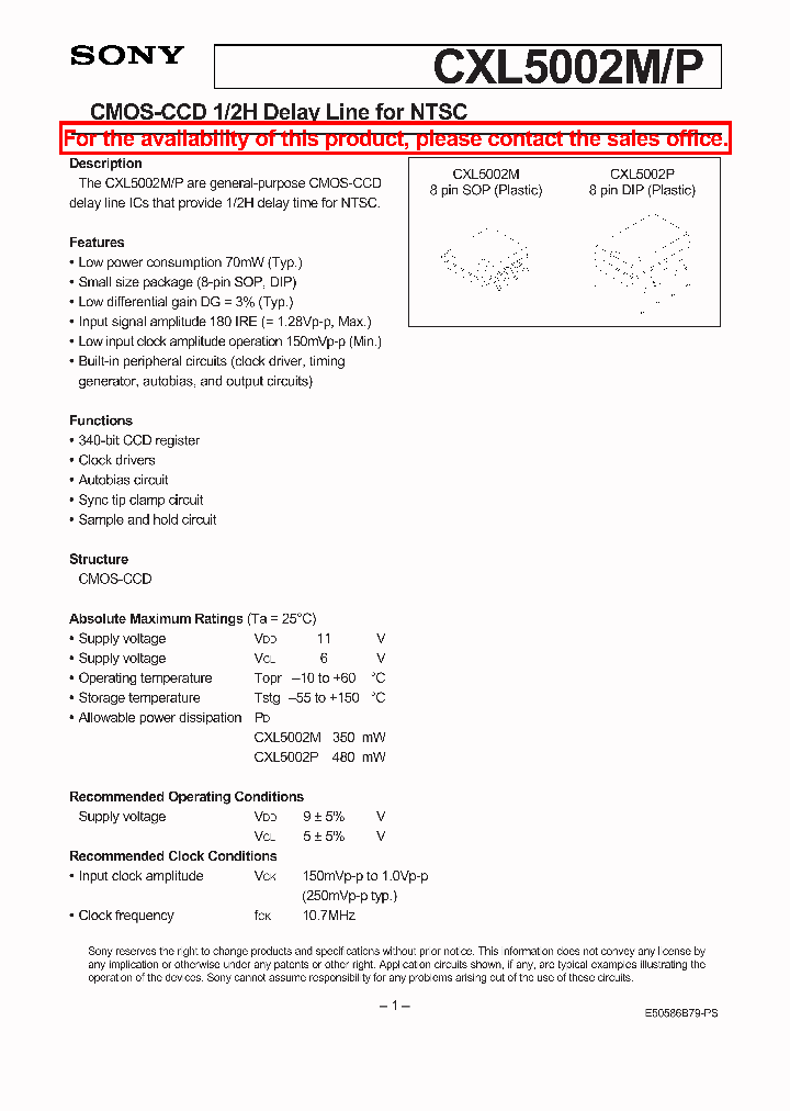 CXL5002MP_3670366.PDF Datasheet