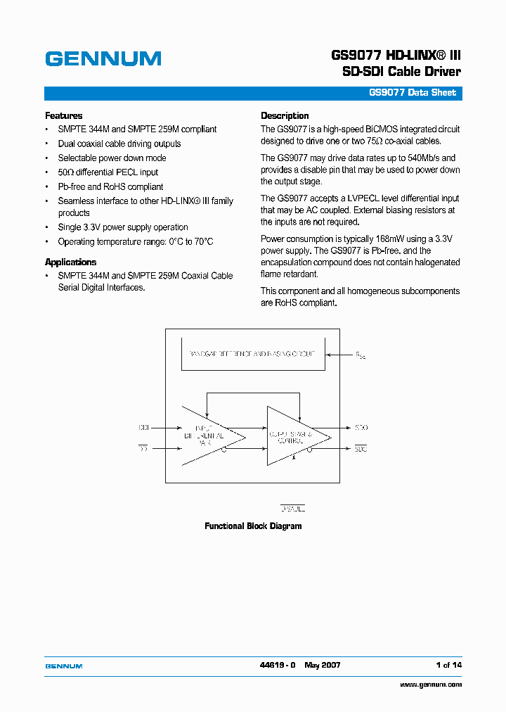 GS9077_3684914.PDF Datasheet