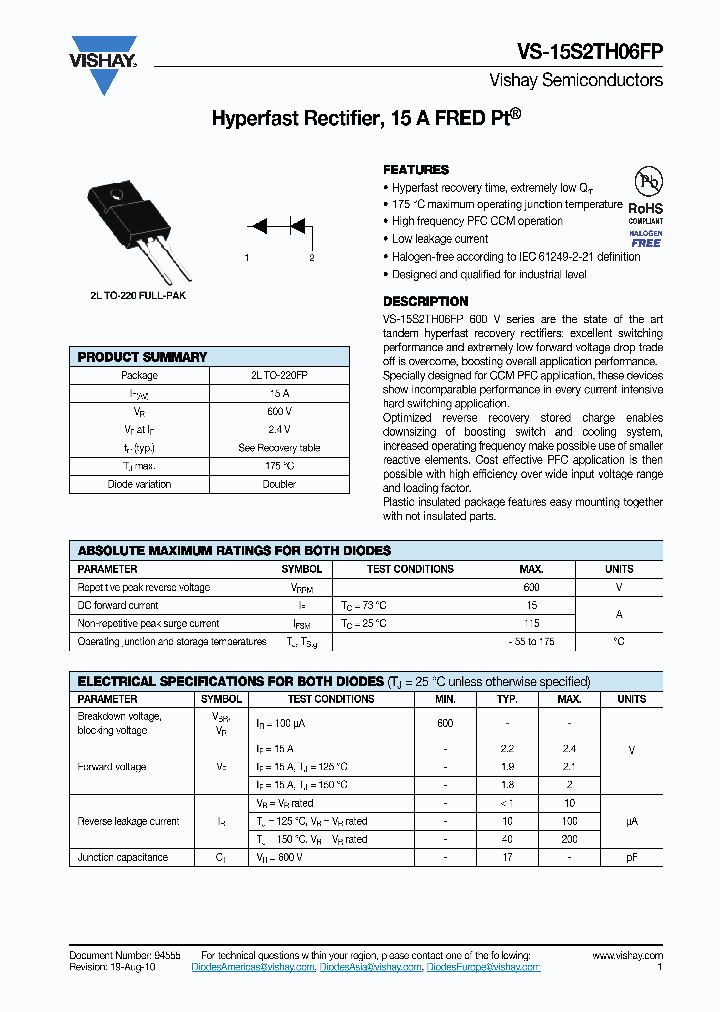 15S2TH06FP10_3686162.PDF Datasheet