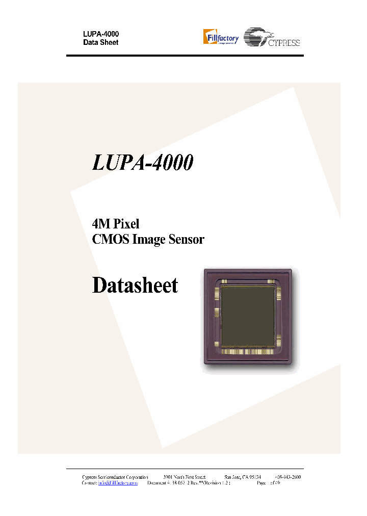 LUPA-4000_3687797.PDF Datasheet
