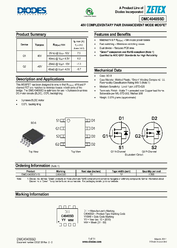 DMC4040SSD-13_3689811.PDF Datasheet