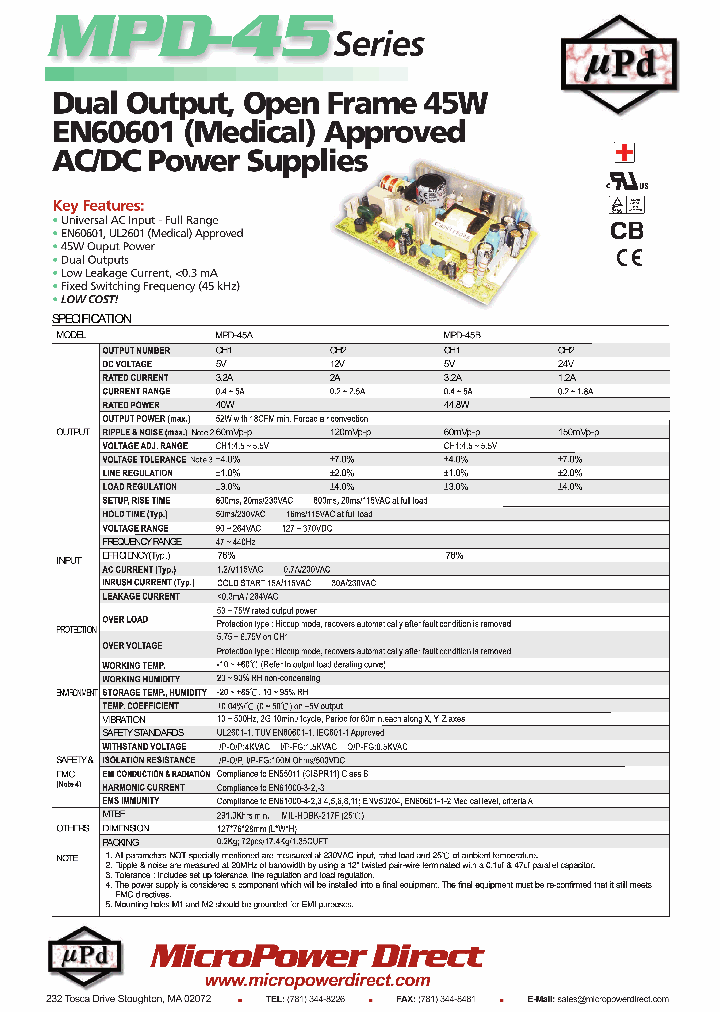 MPD-45A_3692420.PDF Datasheet