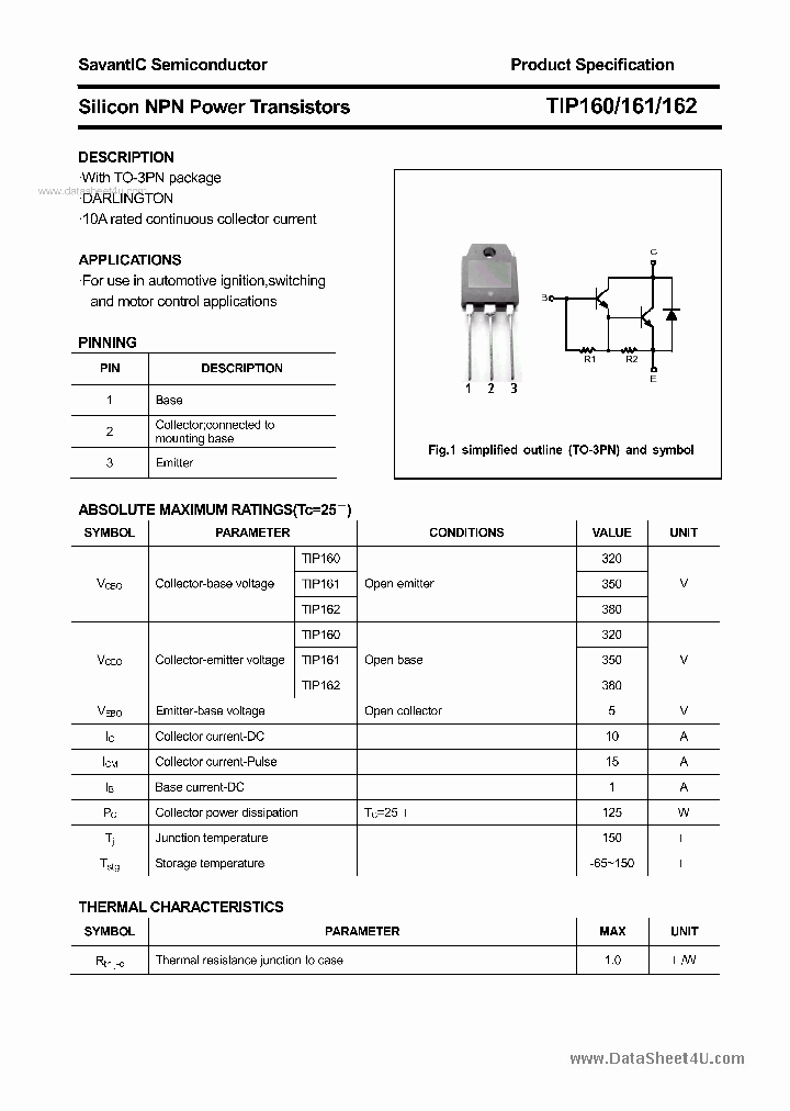 TIP160_3693052.PDF Datasheet