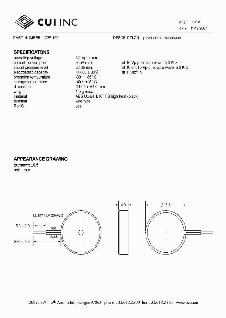 CPE-150_3694240.PDF Datasheet